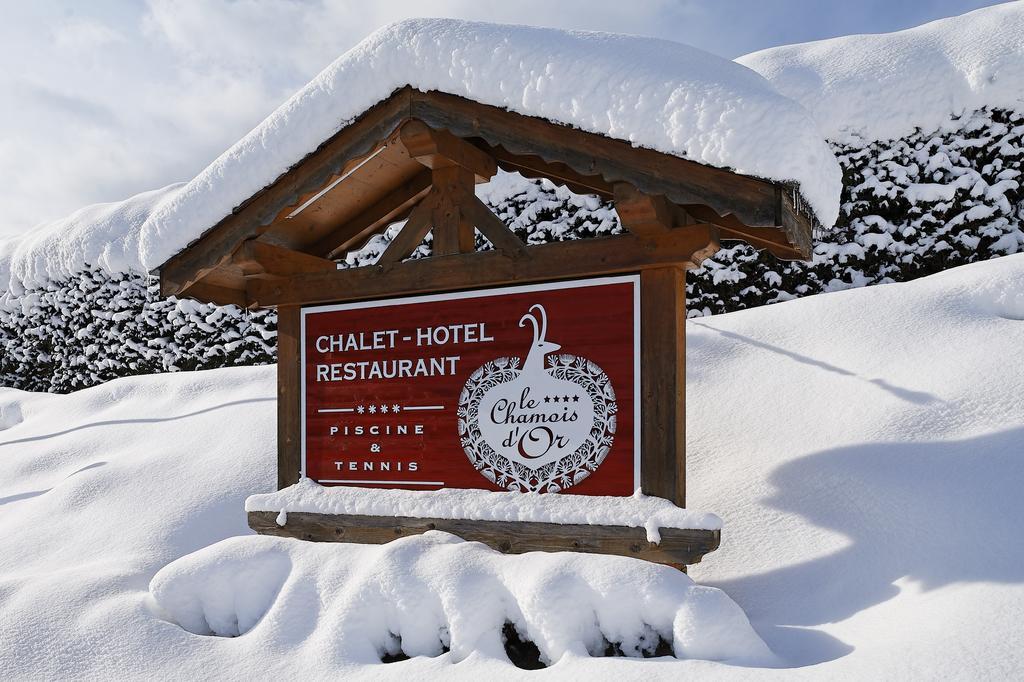 Le Chamois D'Or Hotel Cordon Exterior foto